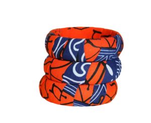 Bracelet - Multi-Colour Wax Print L