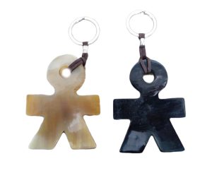 Keyring - Multi-Colour Horn