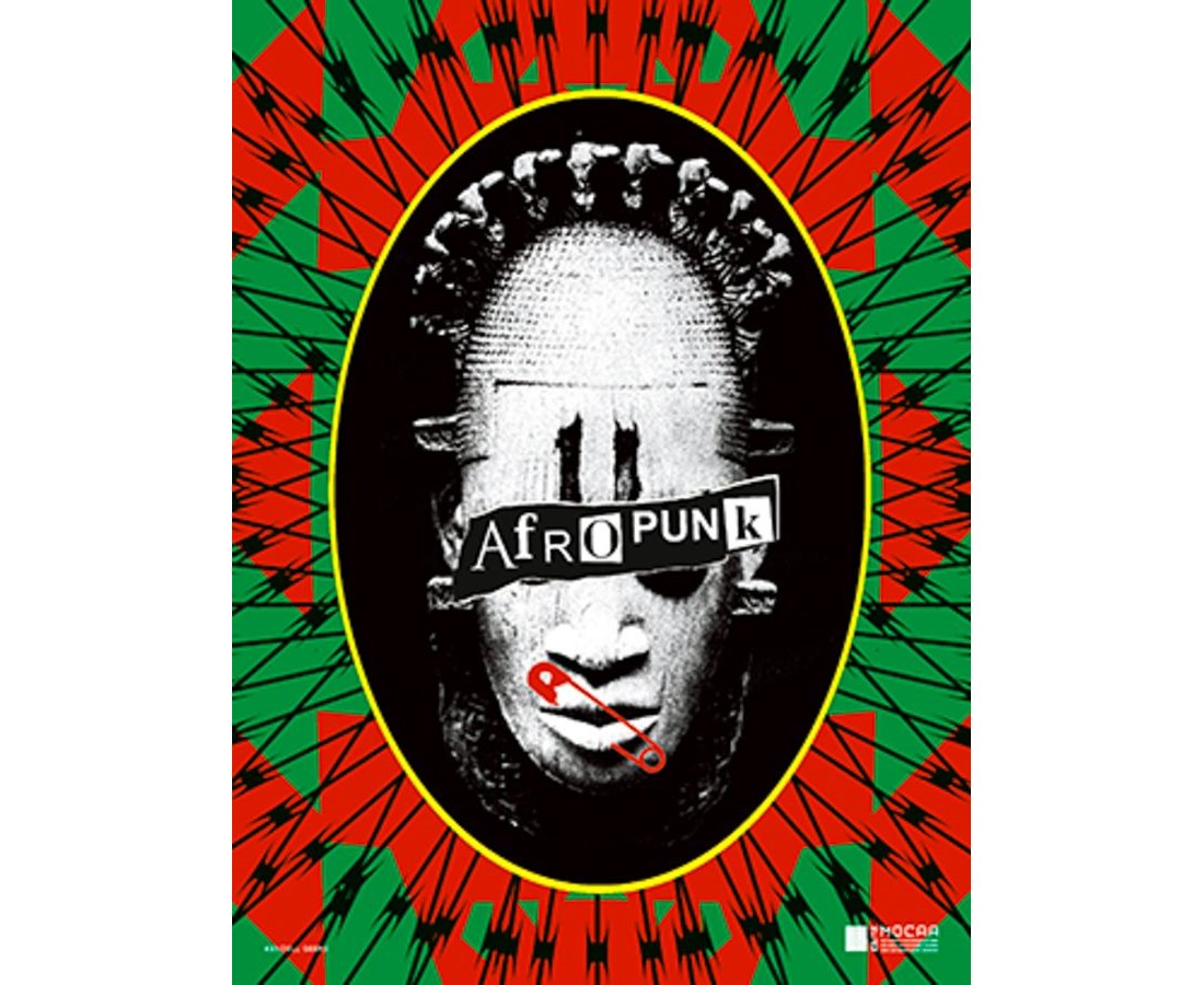 Poster - Green Kendell Geers Afro Punk A1 Litho - Zeitz MOCAA Museum
