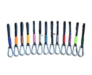 Keyring - Black Leather