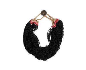 Necklace - Black Bead