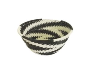 Bowl - Black & White Wire XS