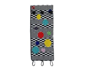 Cuff - Black&Wh GillianFuller Galaxy Bead