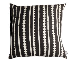 Cushion Cover - Black Mudcloth 50 x 50cm