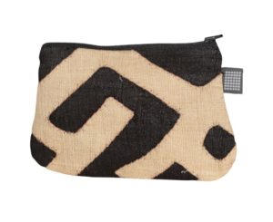 Bag - Black Kuba Cloth M