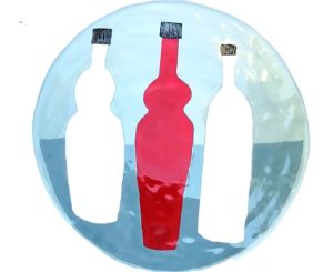 Plate - Assorted Gemma Stripes and Checks M