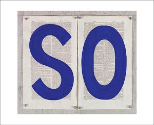 Postcard - Multi-Colour William Kentridge Blue Rubrics So A5