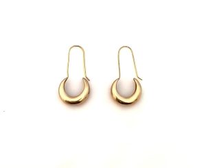 Earrings - Gold Lua