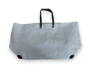 Bag - White Basket Shopper
