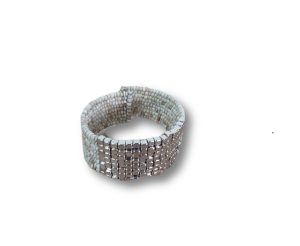 Bracelet - Cream Bead Bead and Metal