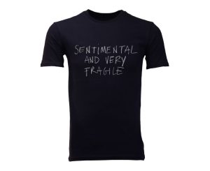Crew Neck T-Shirt - Black Joel Andrianomearisoa Sentimental and Fragile
