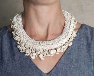 Necklace - Cream Bead