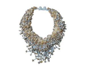 Necklace - White Bead