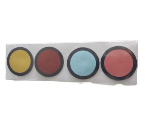 Magnet - Set of 4 Assorted Zeitz MOCAA Brand Circles 5.5cm