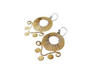 Earrings - Gold Miss H Jewellery Design Rey