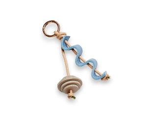Keyring - Blue Tassel