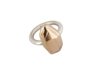 Ring - Bronze Savage Jewellery Nugget M