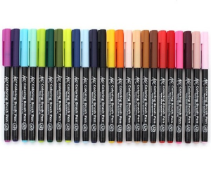 Pen - Turquoise Koi Colouring Brush Koi