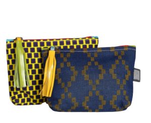 Make Up Bag - Multi-Colour Hip-Pip Tassel