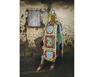 Postcard - Leonce Raphael Agbodjelou Masquerades A6