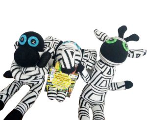 Soft Toy - Multi-Colour Soxy Monkey Colouring In