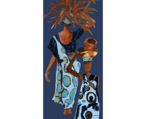 Scarf - Multi-Colour Ladies 100 x 200cm