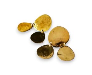 Earrings - Brass Miss H Jewellery Design Dual