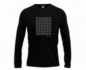 LS Crew Neck T-Shirt - Black Zeitz MOCAA Brand 42 Silos M