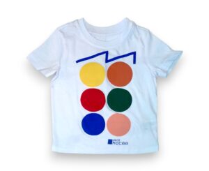 Kids T Shirt - White Zeitz MOCAA Brand 9 Silos Kids 3 - 4