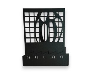 Tea Light - Black TinTown Building Metal