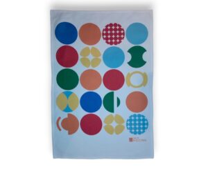 Tea Towel - Multi-Colour Zeitz MOCAA Brand Dots