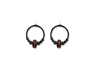 Earrings - Black DillonandJada Creole Hoops
