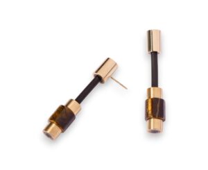 Earrings - Black Iloni Shift