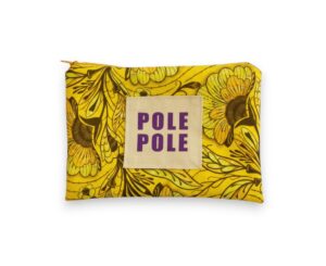 Pouch - Yellow Kibebe Zipper