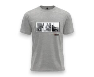 Crew Neck T-Shirt - Black & White Alicia Merrett Sachs-Feni L