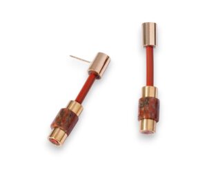 Earrings - Red Iloni Shift