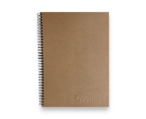 Notebook - Brown Prime KraftWire A4